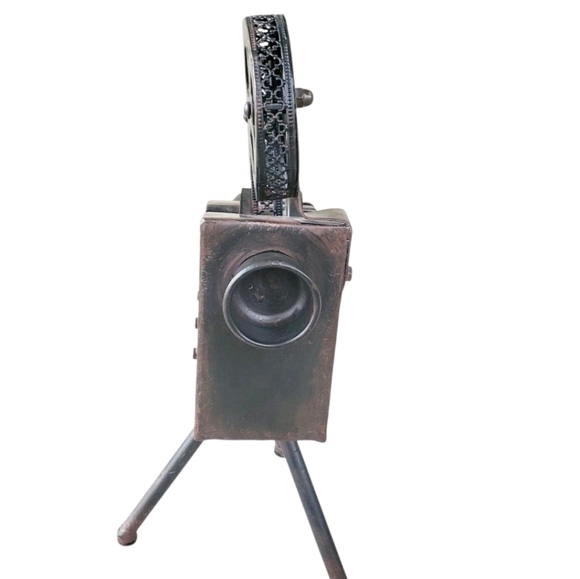 Movie Projector Camera Decor Metal Sculpture. - Picture 11 of 11